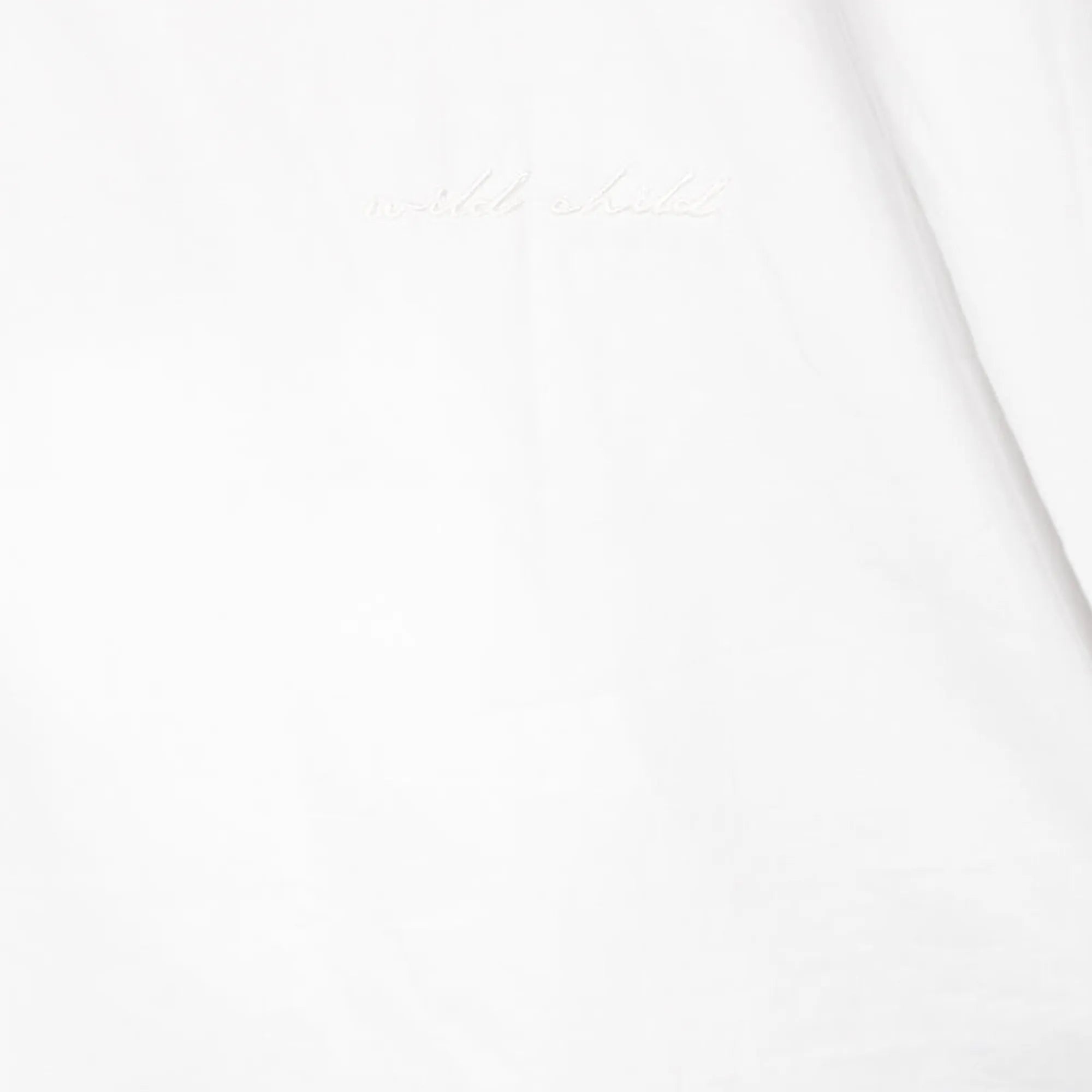 Wild Child White Oversized Shirt