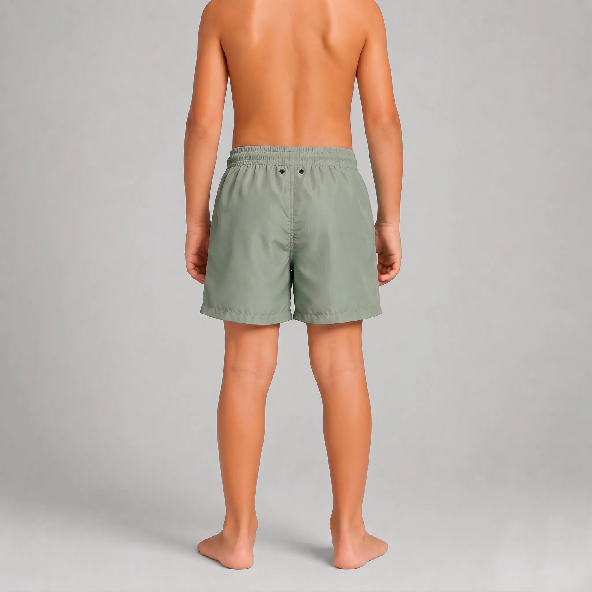 AquaSilk Khaki Boys Swim Shorts
