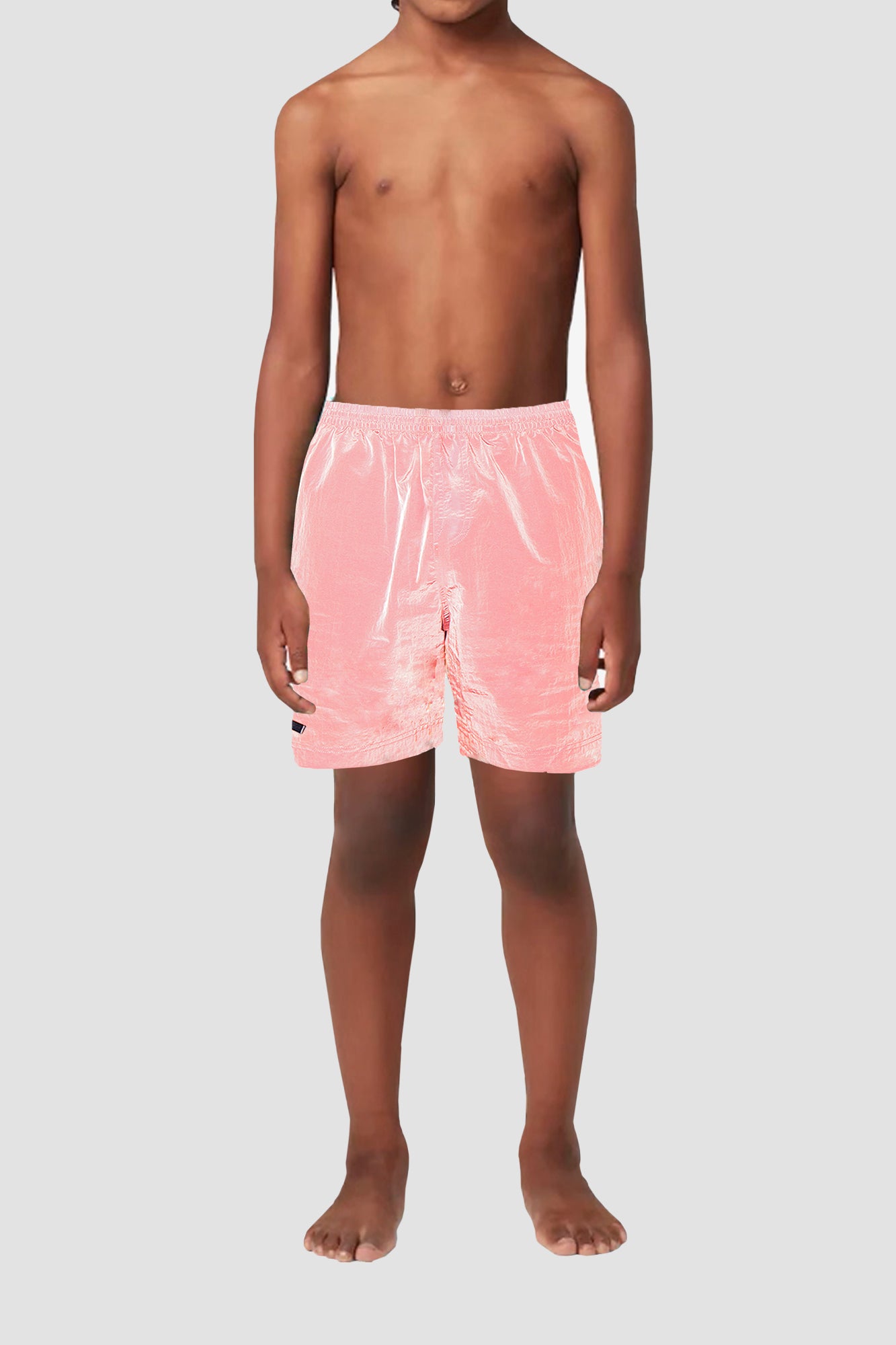 Moon Pink Boys Swim Shorts