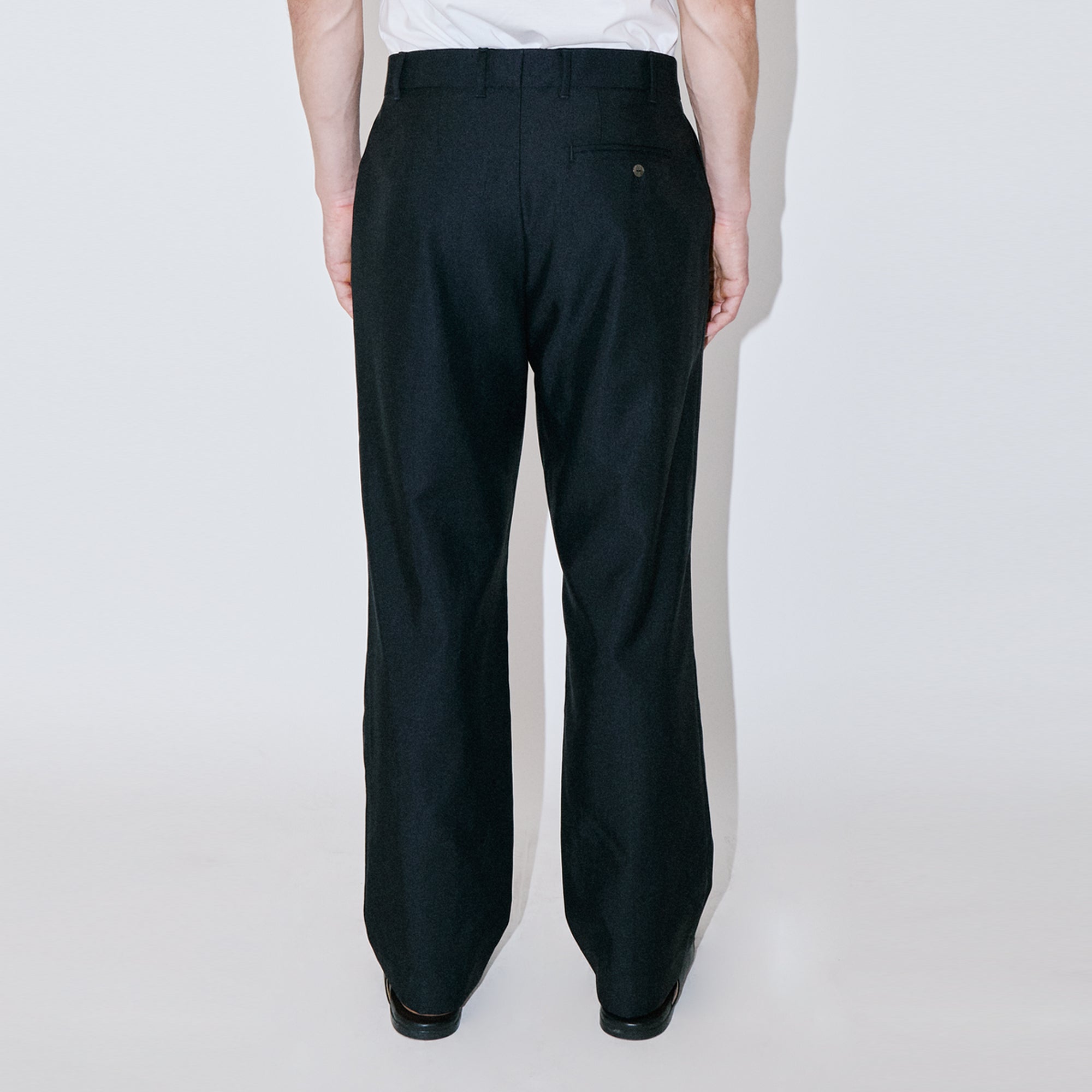 NoirWool Black Evening Pants