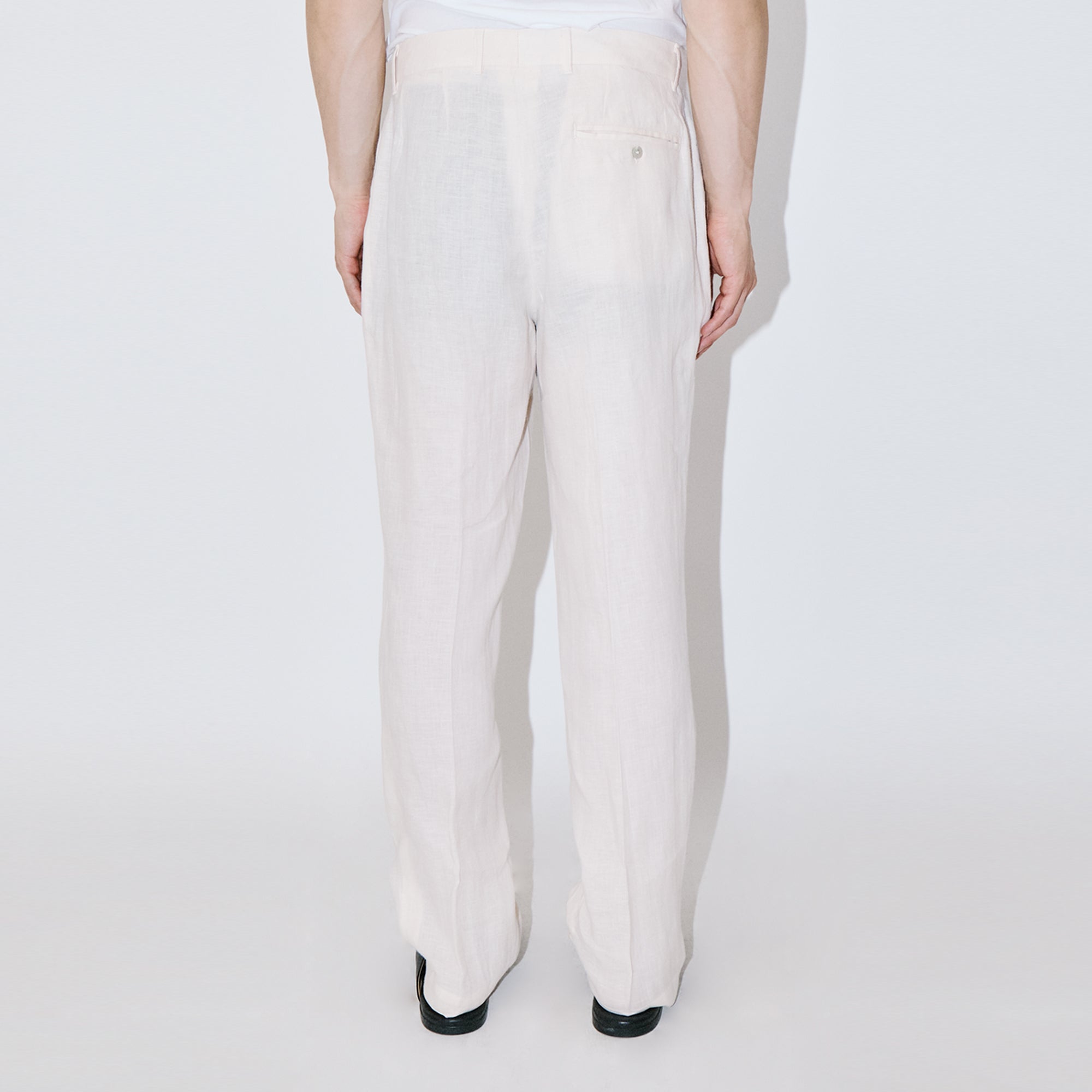 TerraLinen Ivory Evening Pants