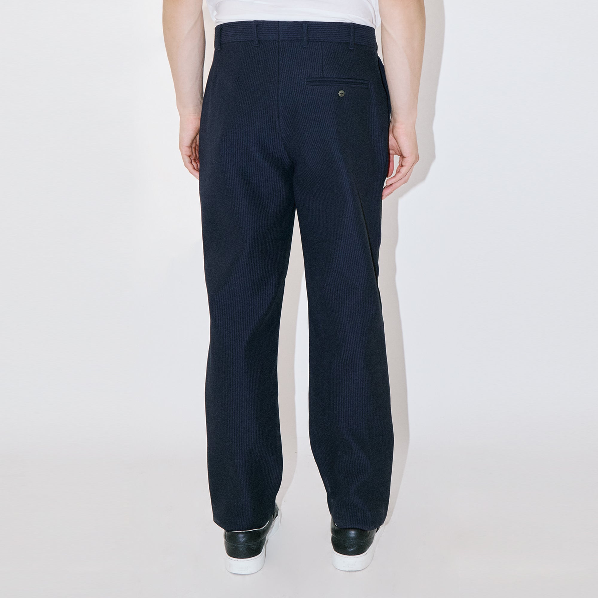PipeShell Navy Evening Pants