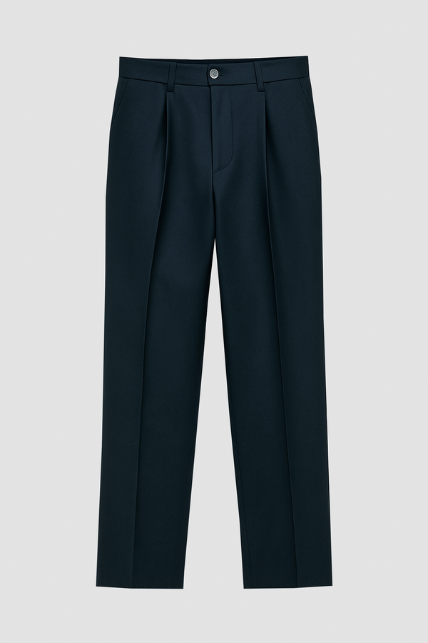 NoirWool Black Evening Pants