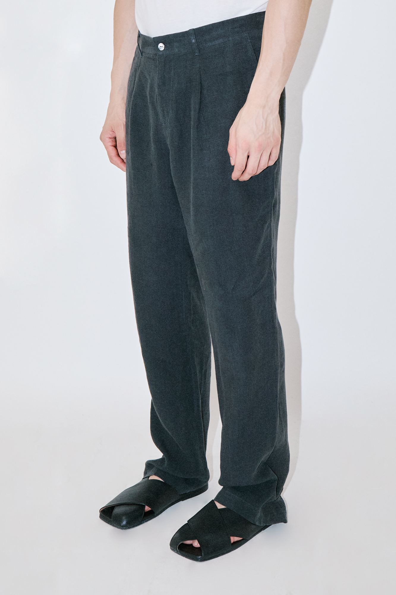 TerraLinen Black Evening Pants