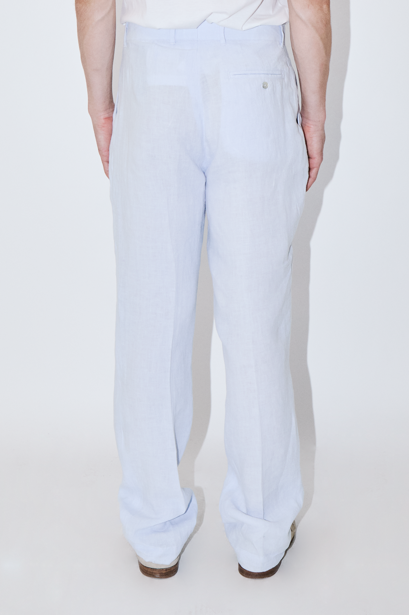 TerraLinen Sky Blue Evening Pants
