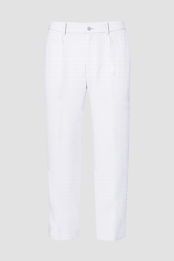 TerraLinen White Evening Pants