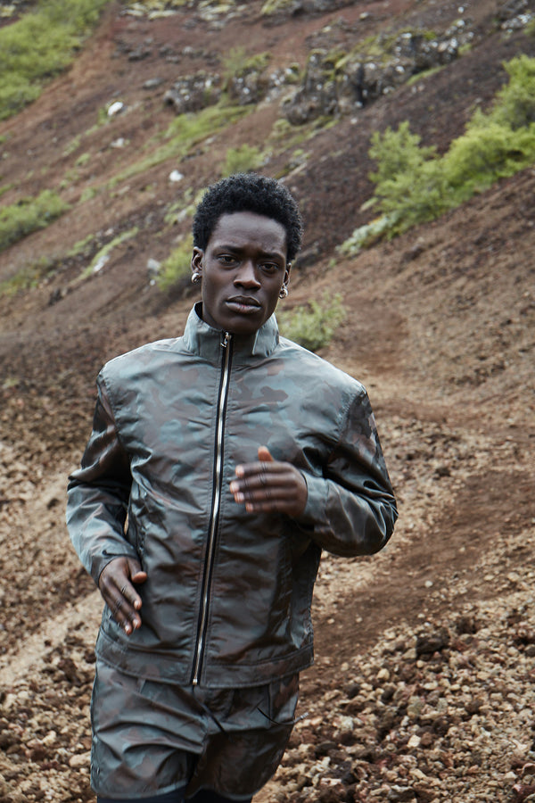 Camo Grigio Track Jacket