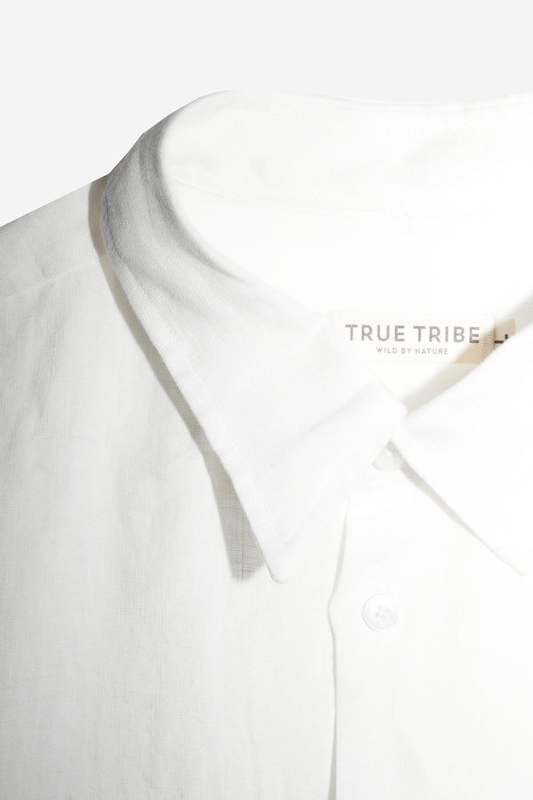 TerraLinen WHITE CLASSIC SHIRT