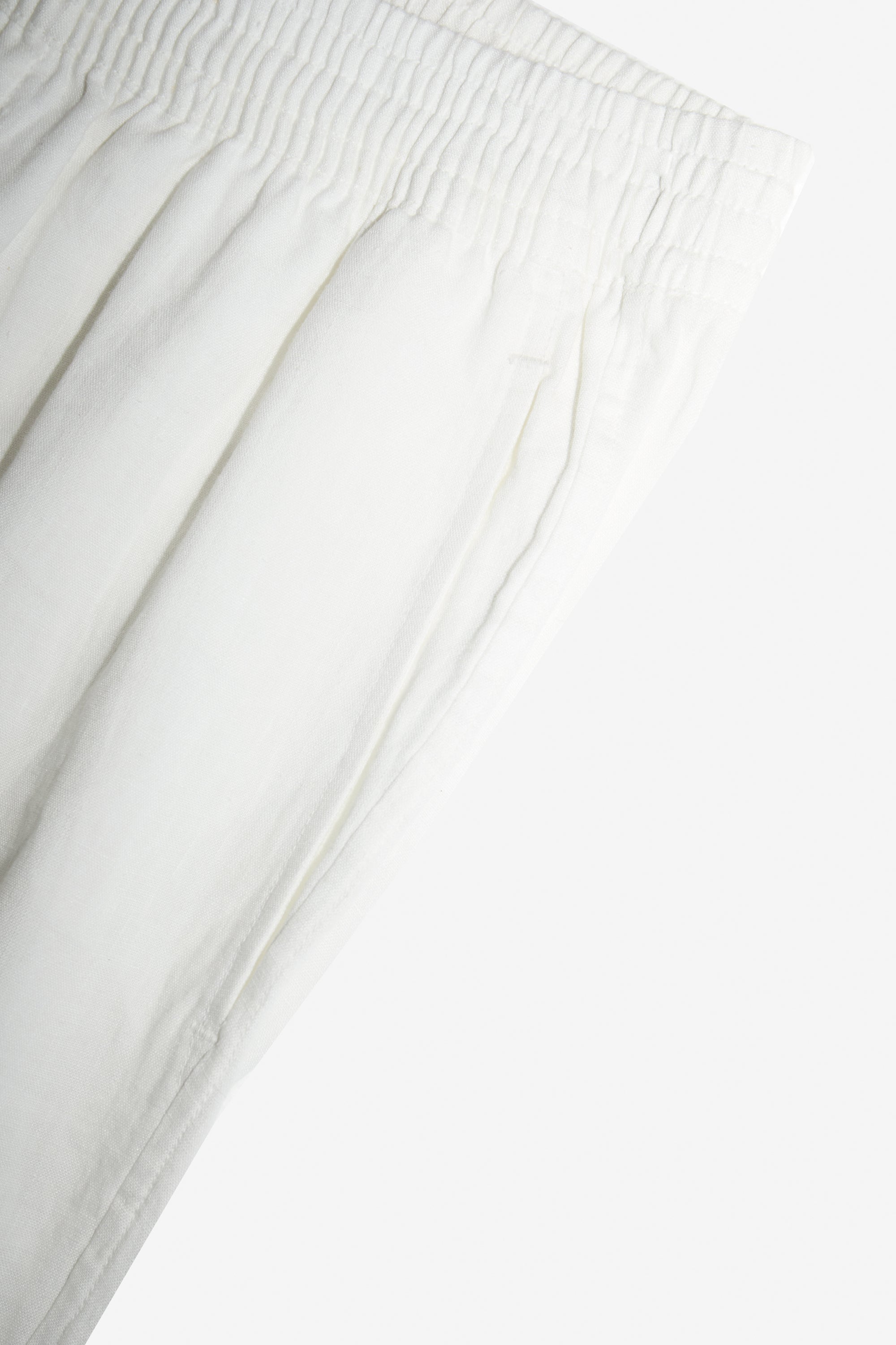 TerraFibre WHITE LINEN CLASSIC PANTS