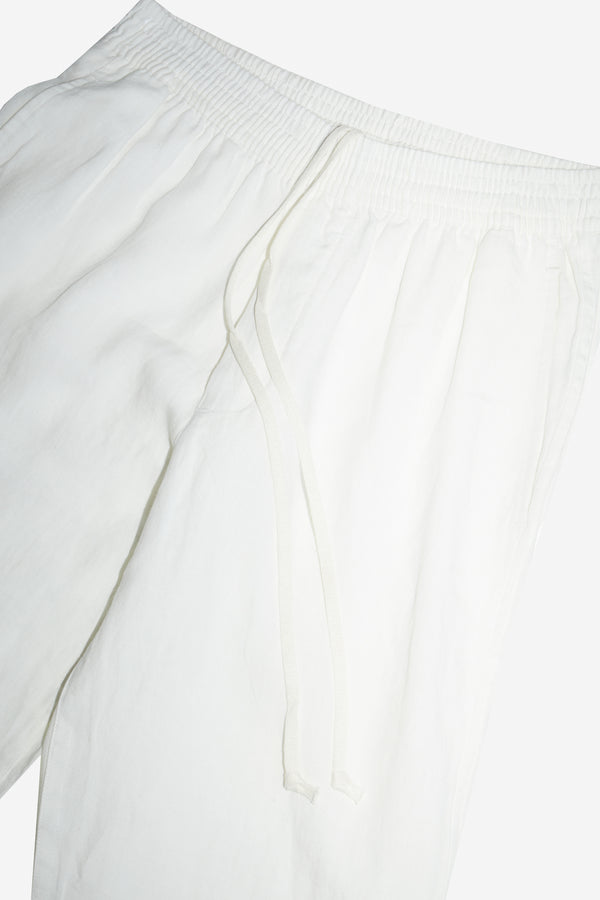 TerraLinen WHITE CLASSIC PANTS