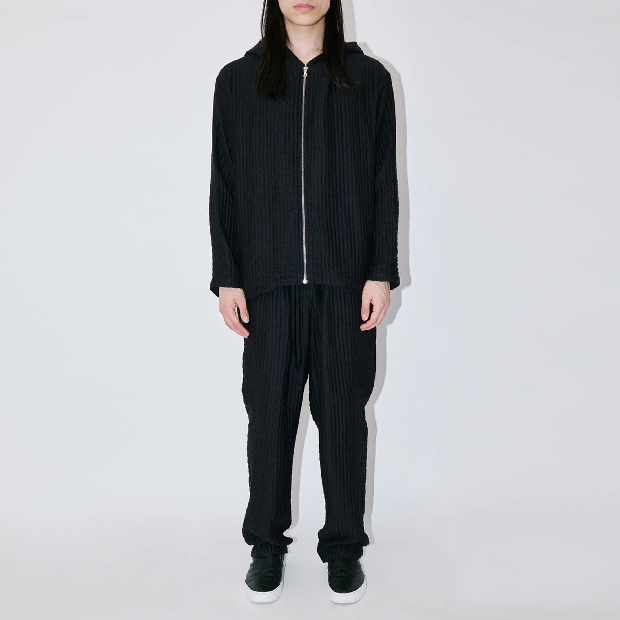 AirCloud Black Zip Hoodie