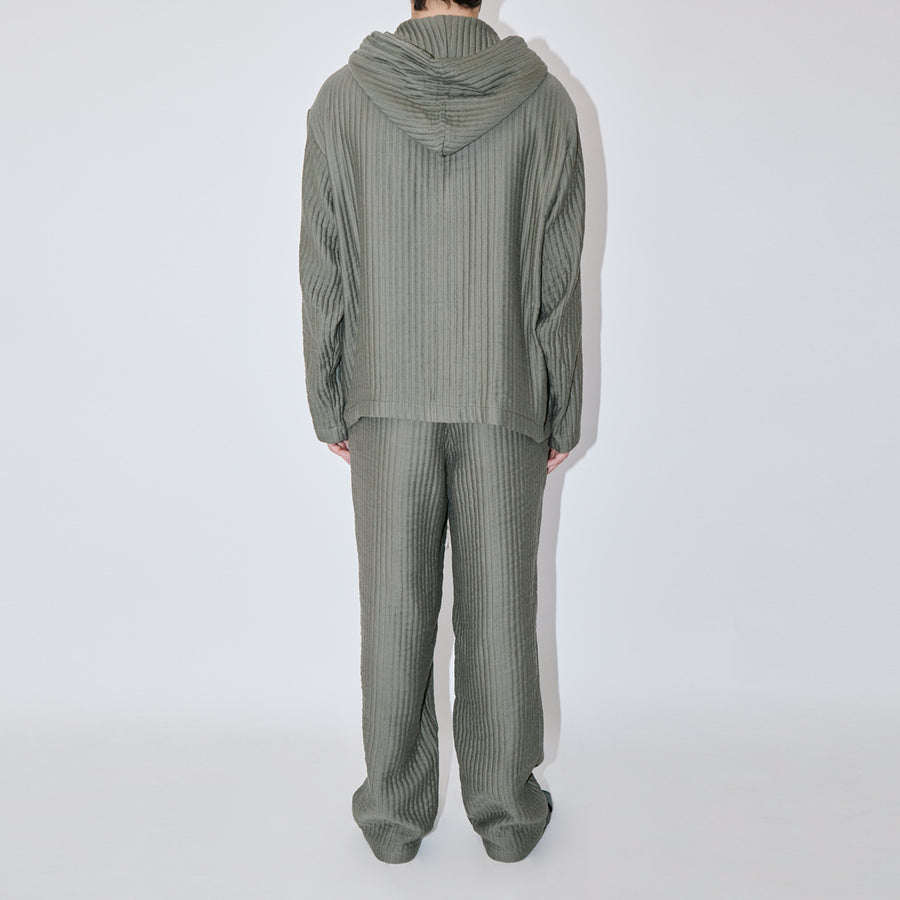 AirCloud Khaki Zip Hoodie