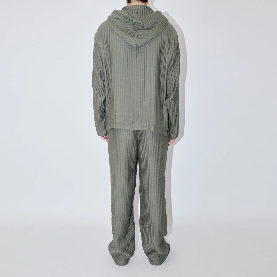 AirCloud Khaki Zip Hoodie