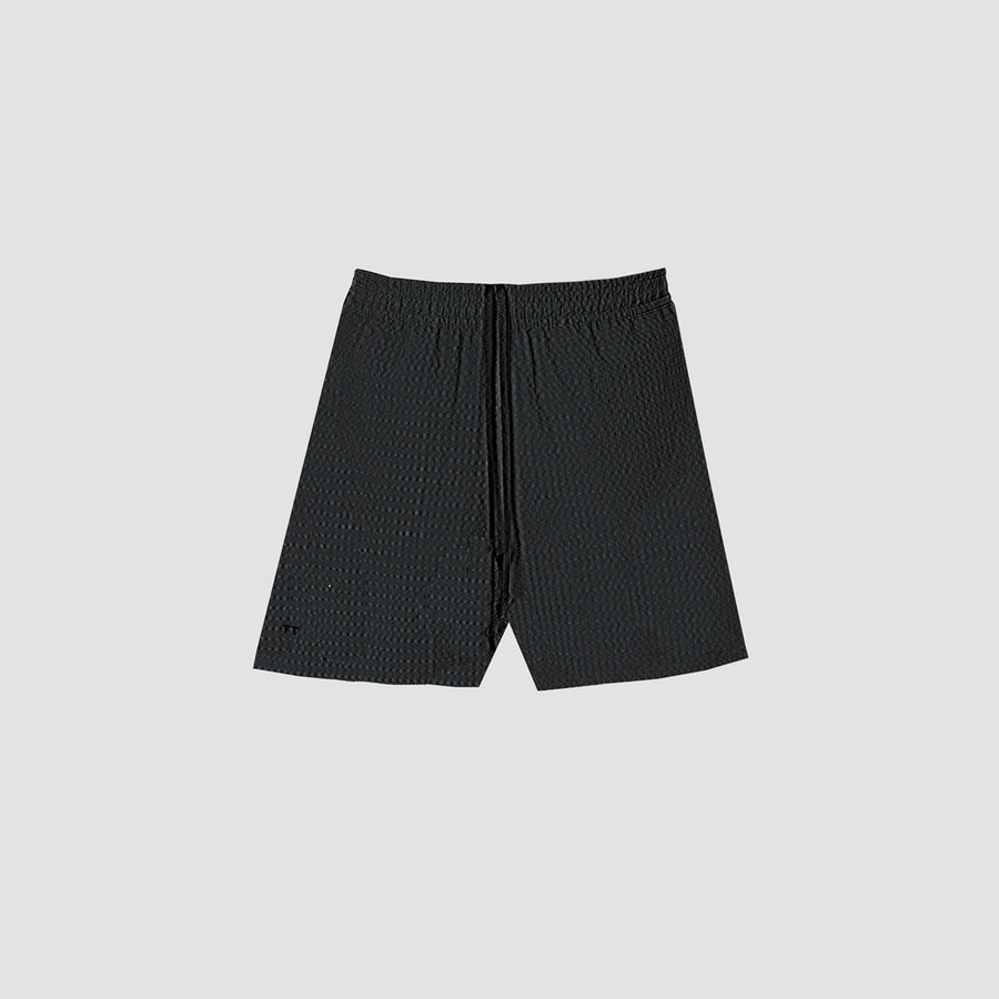 AirFlow Black Cotton Lounge Shorts