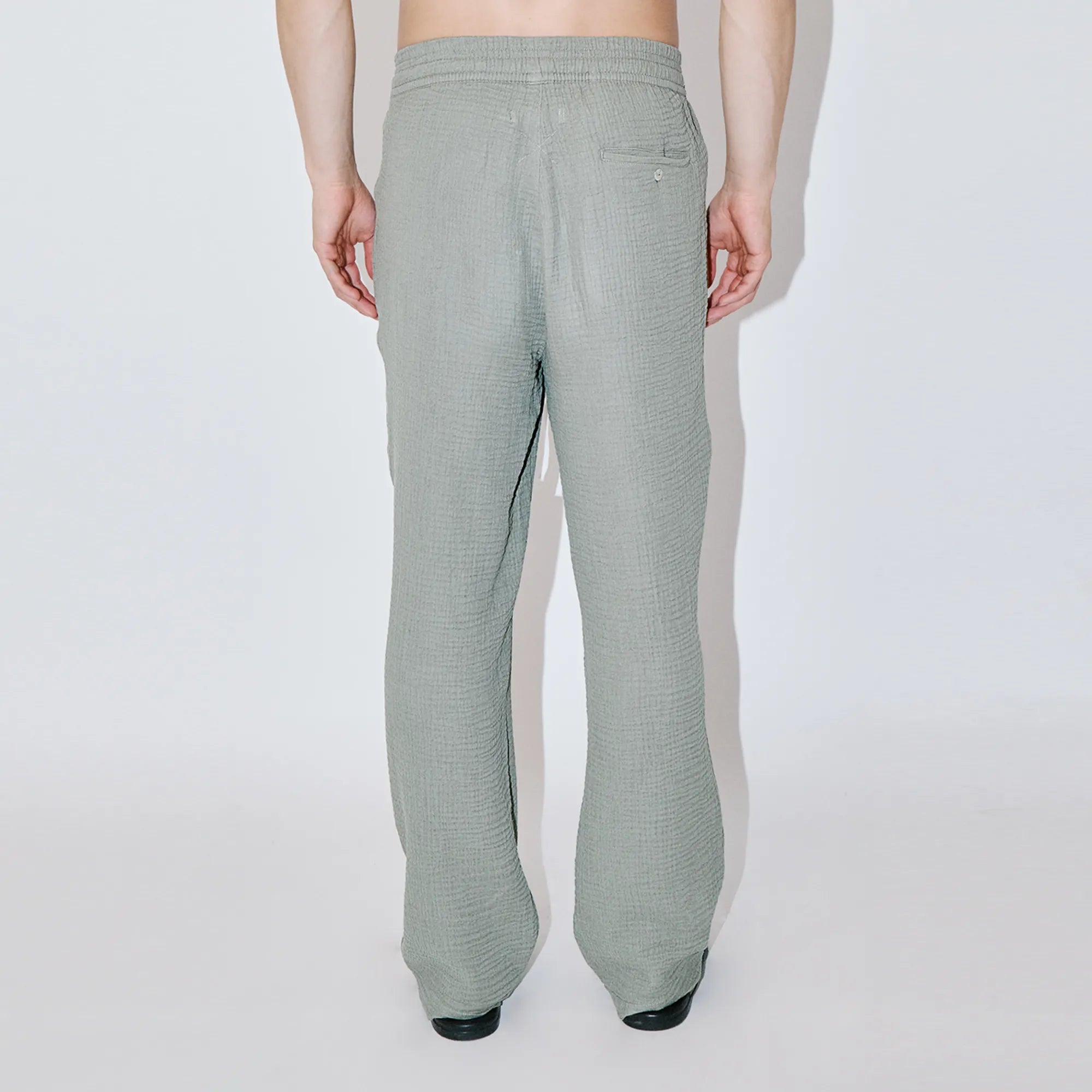 AngelWeave Almond Green Gauze Lounge Pants