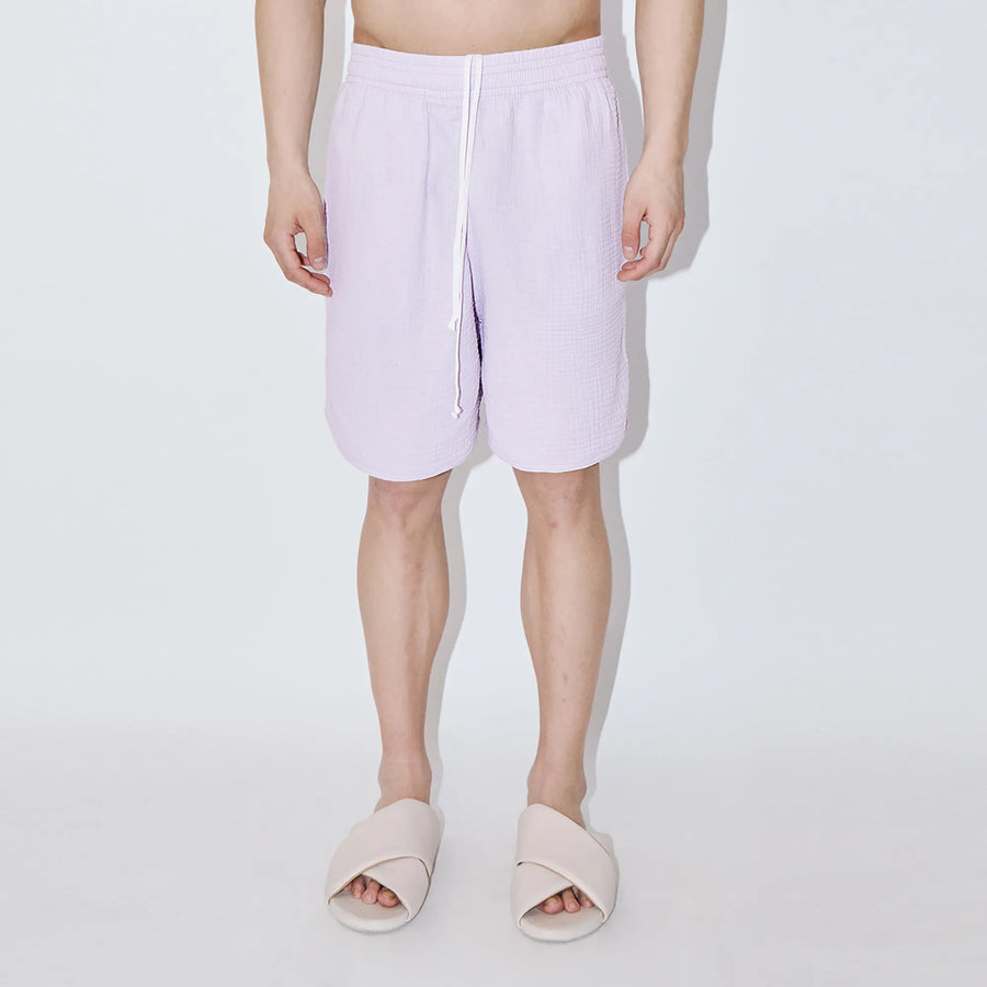AngelWeave Lavender Gauze Lounge Shorts