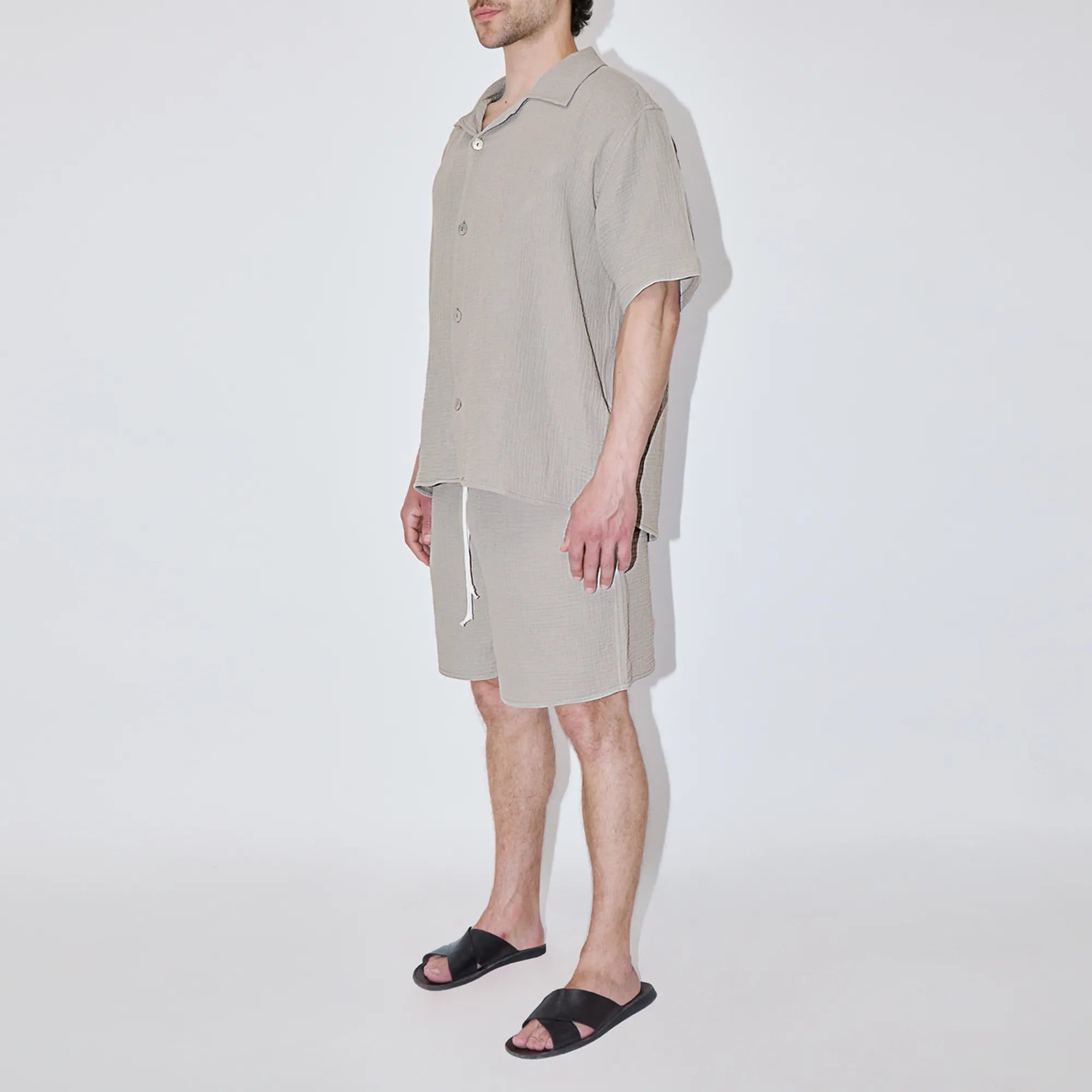 AngelWeave Sand Gauze Resort Shirt