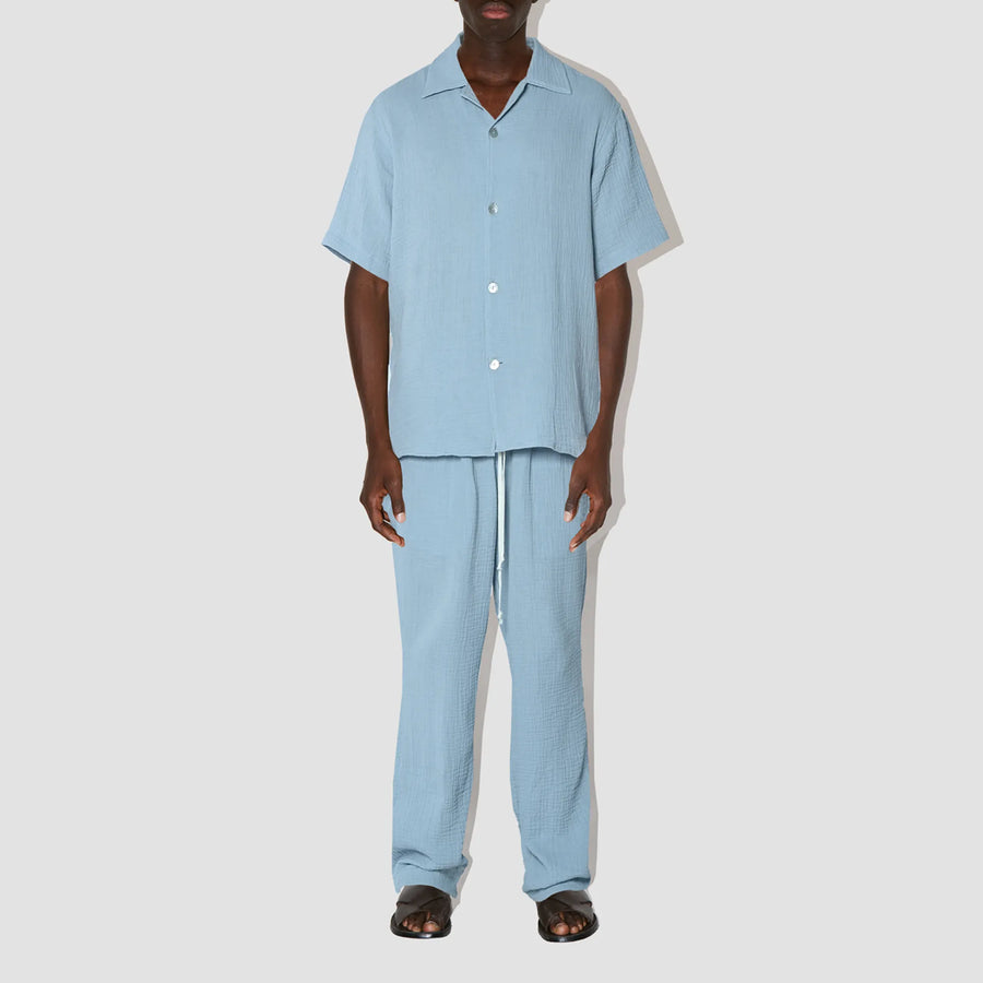 AngelWeave Sky Gauze Resort Shirt