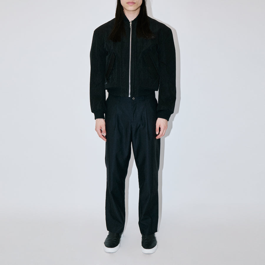 HeavyProtect Black Bomber Jacket