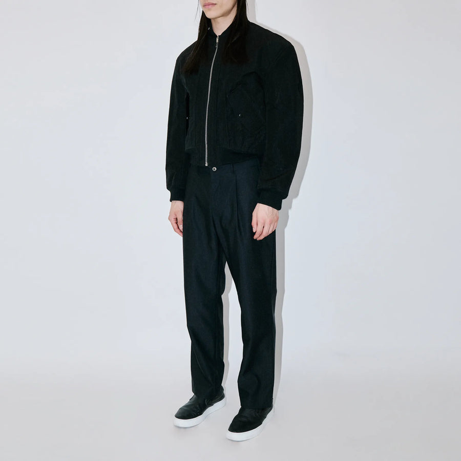 HeavyProtect Black Bomber Jacket