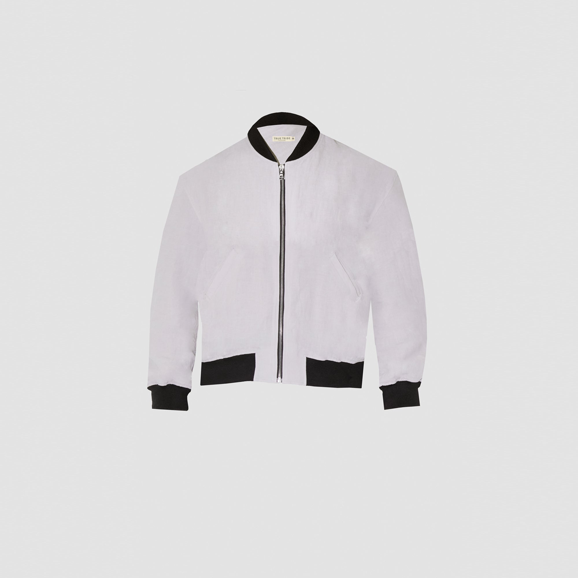 TerraLinen Sand Bomber Jacket