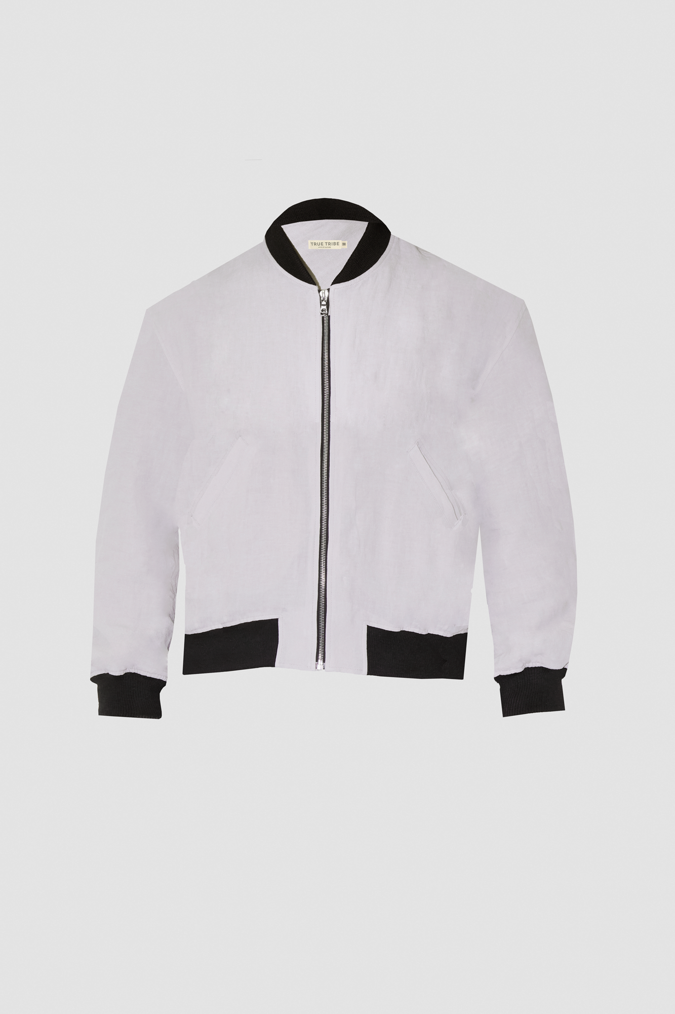 TerraLinen Sand Bomber Jacket