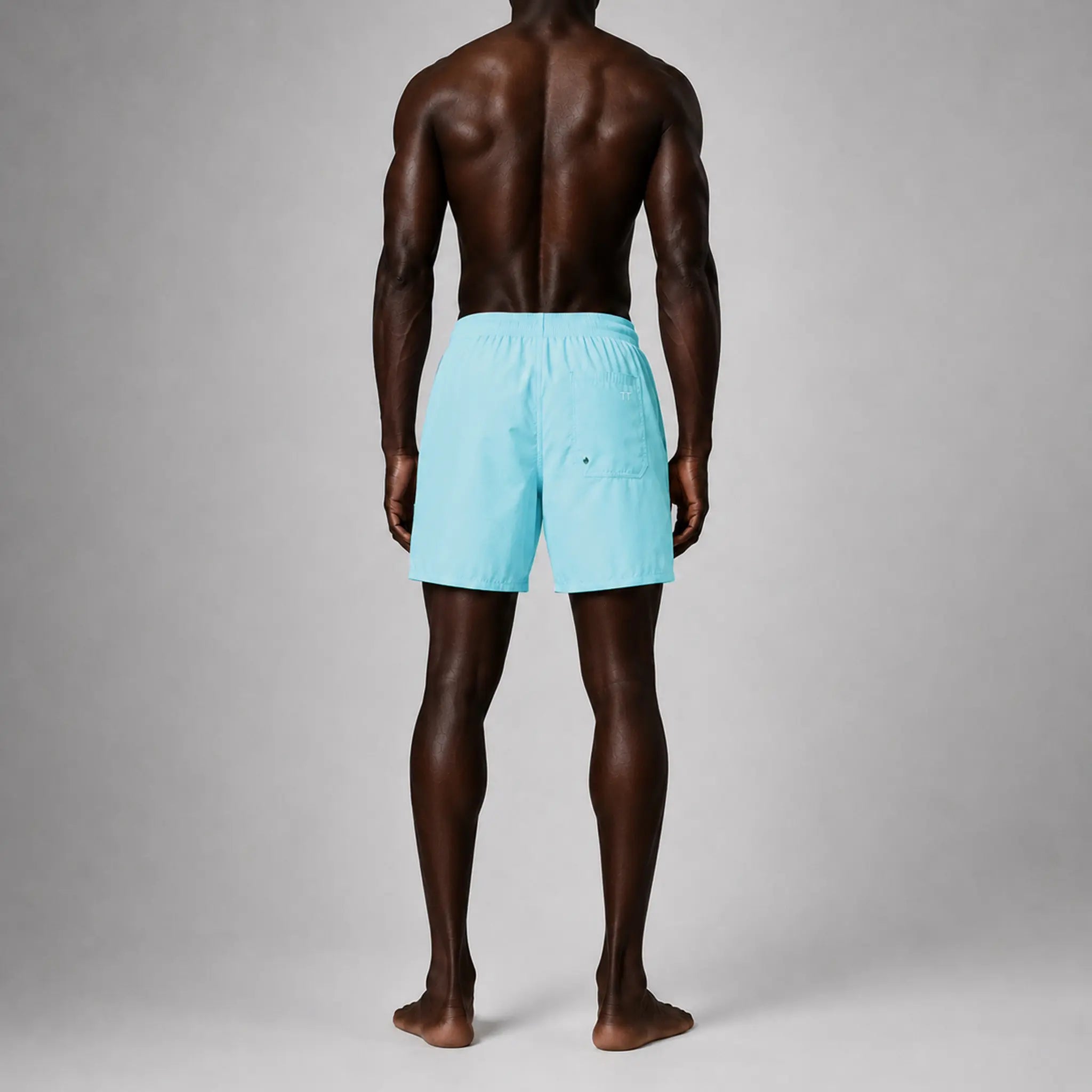AquaSilk Blue Regular Swim Shorts