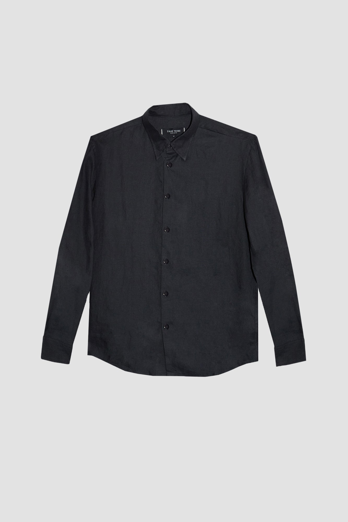 TerraLinen BLACK CLASSIC SHIRT