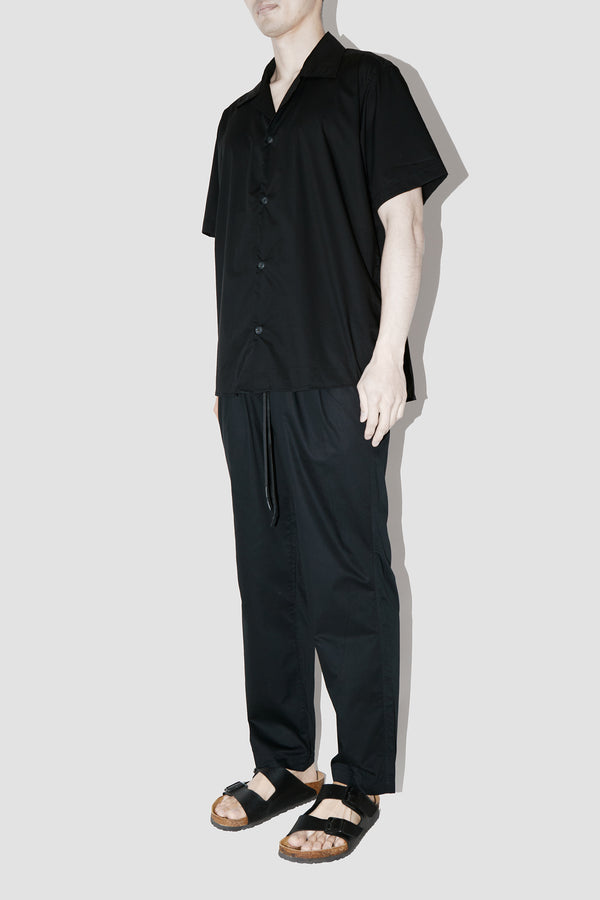 GizaFine BLACK RESORT SHIRT