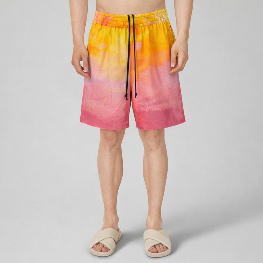 GizaFine Bliss Satin Lounge Shorts