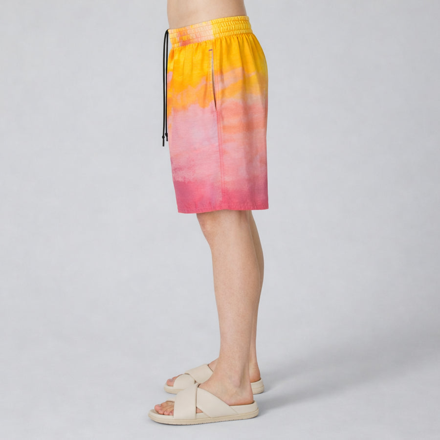 GizaFine Bliss Satin Lounge Shorts