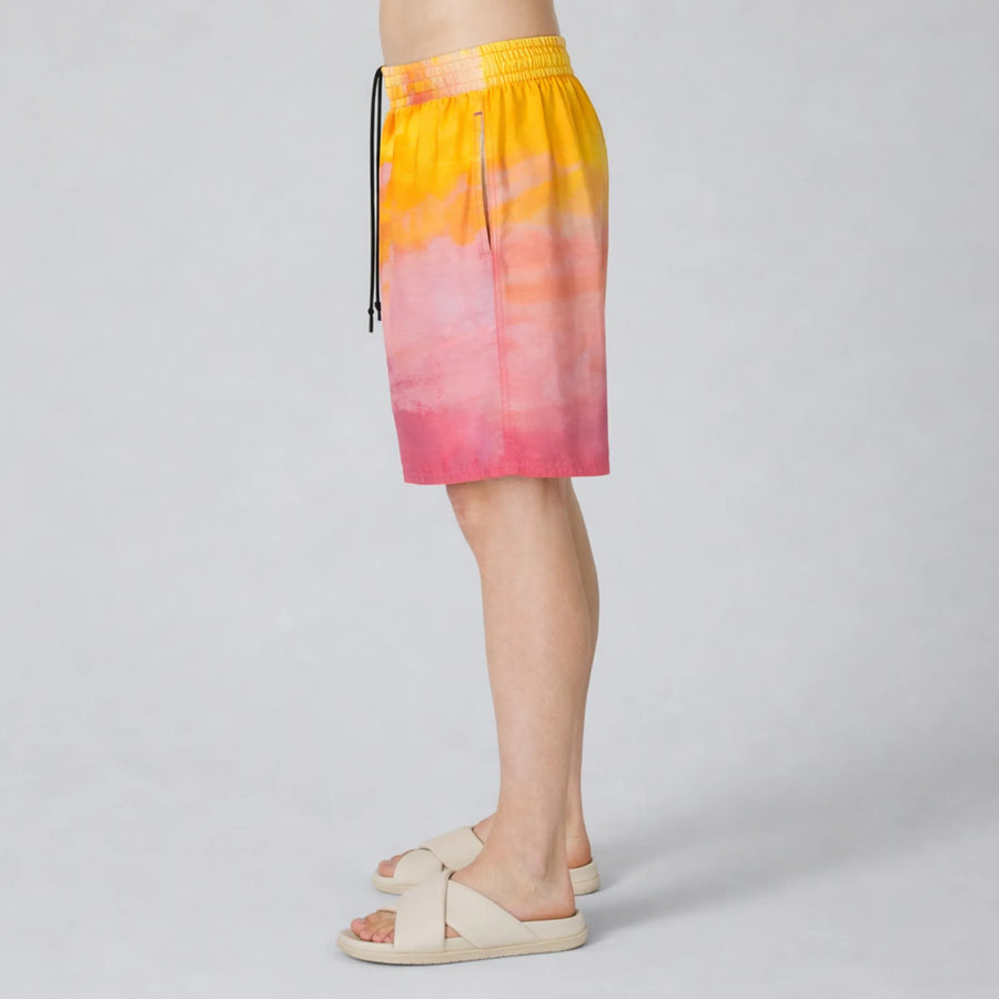 GizaFine Bliss Satin Lounge Shorts