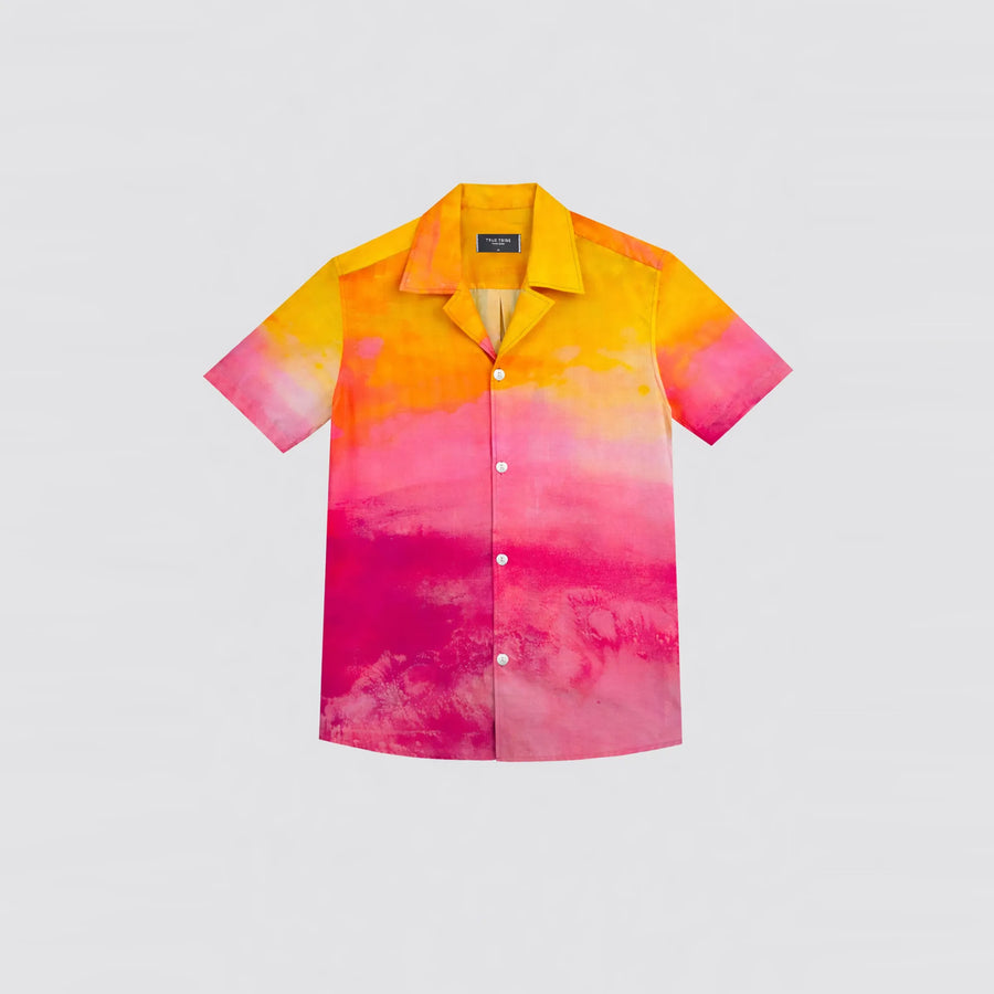 GizaFine Bliss Satin Resort Shirt