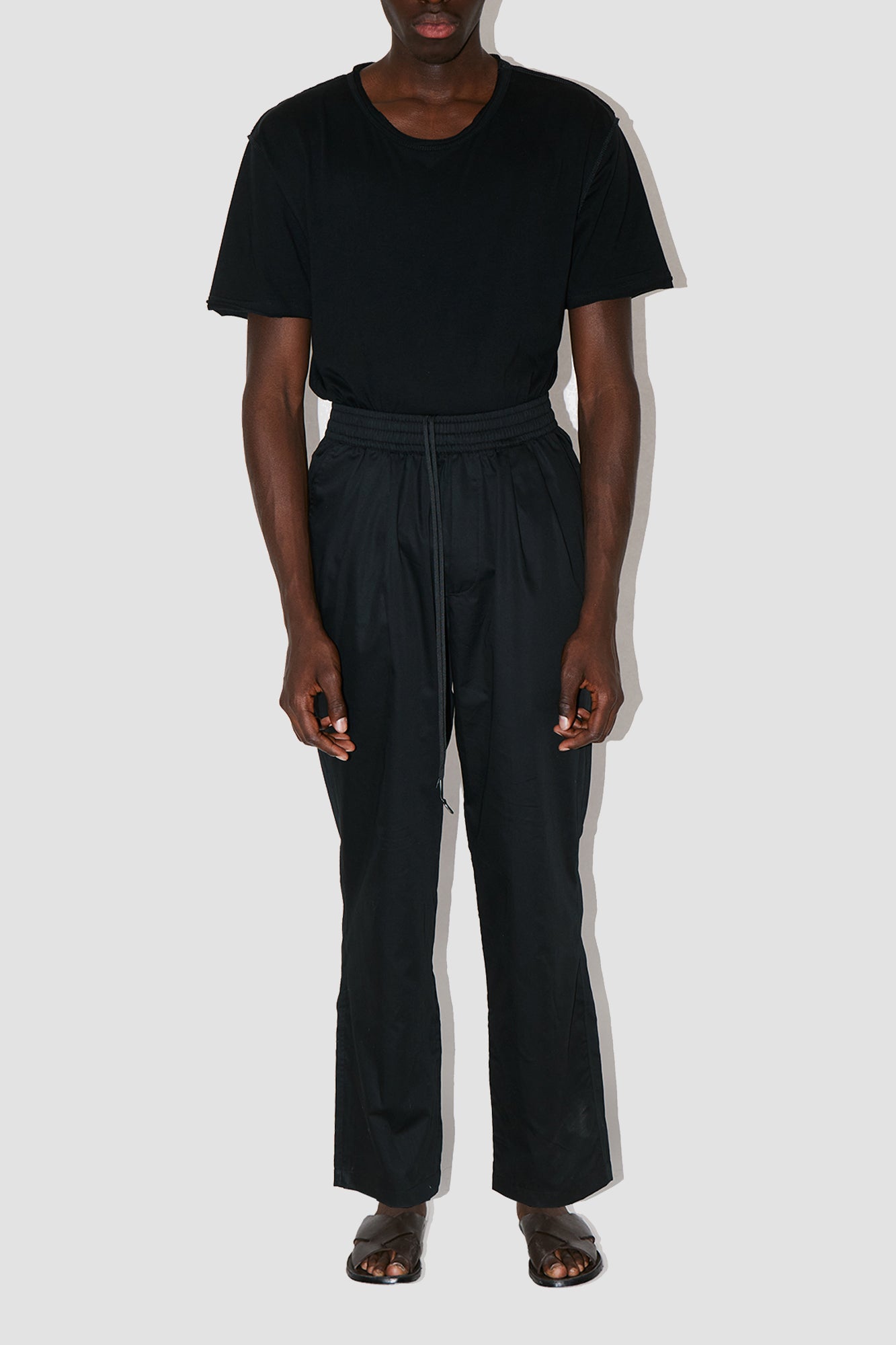 Black LAWN LOUNGE PANTS