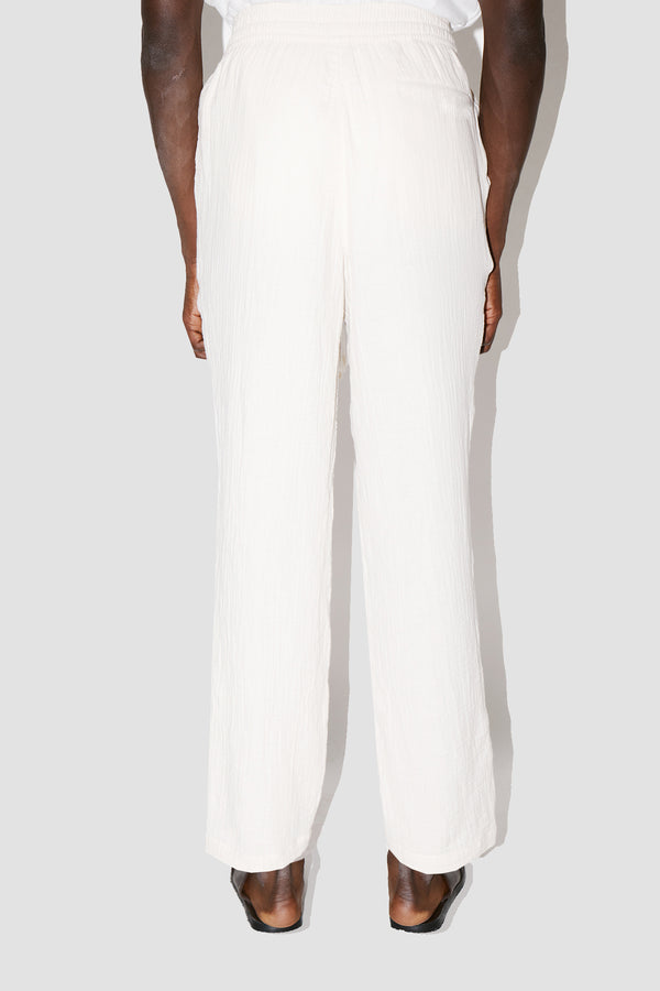 AngelWeave IVORY GAUZE LOUNGE PANTS