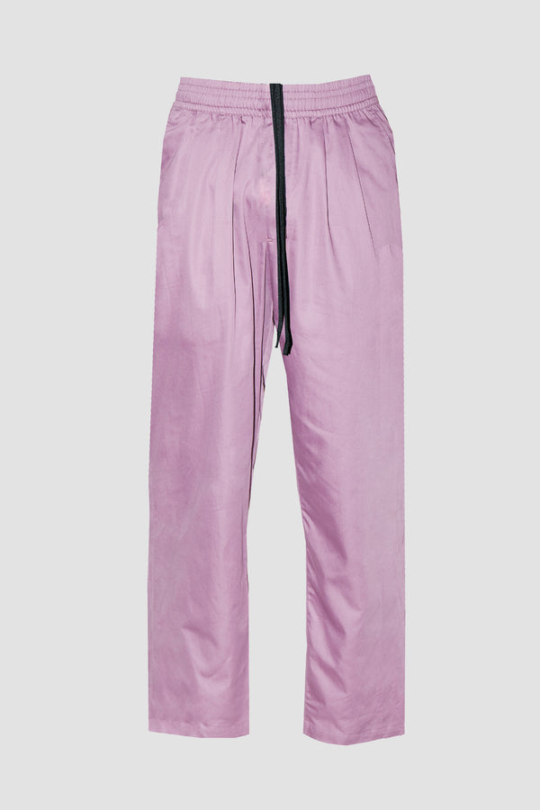 GizaFine MAUVE SATIN LOUNGE PANTS