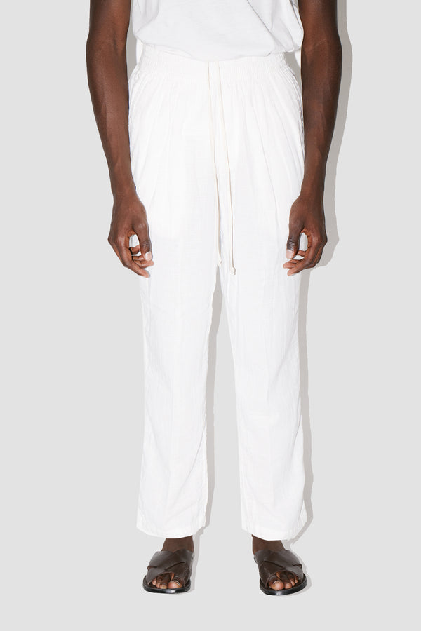 AngelWeave WHITE GAUZE LOUNGE PANTS