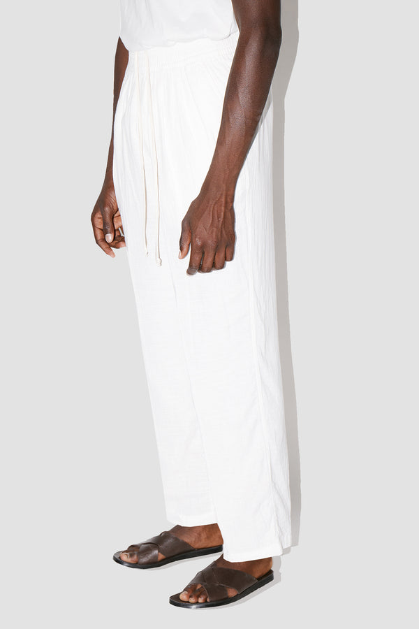 AngelWeave WHITE GAUZE LOUNGE PANTS