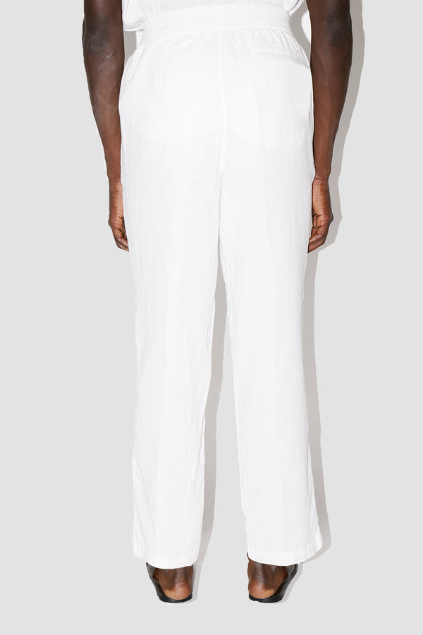 AngelWeave WHITE GAUZE LOUNGE PANTS