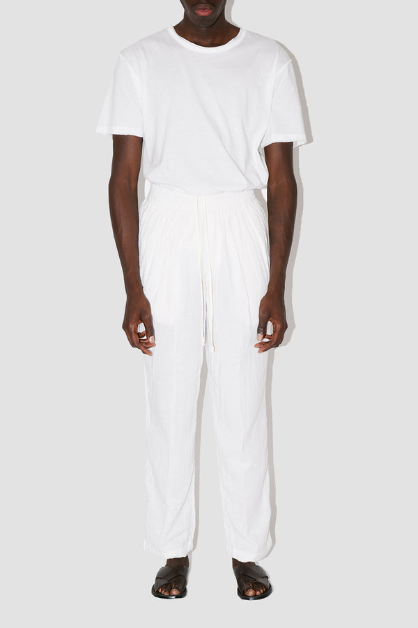 AngelWeave WHITE GAUZE LOUNGE PANTS