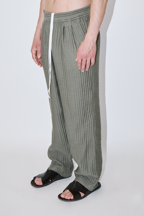AirCloud Khaki Cotton Lounge Pants