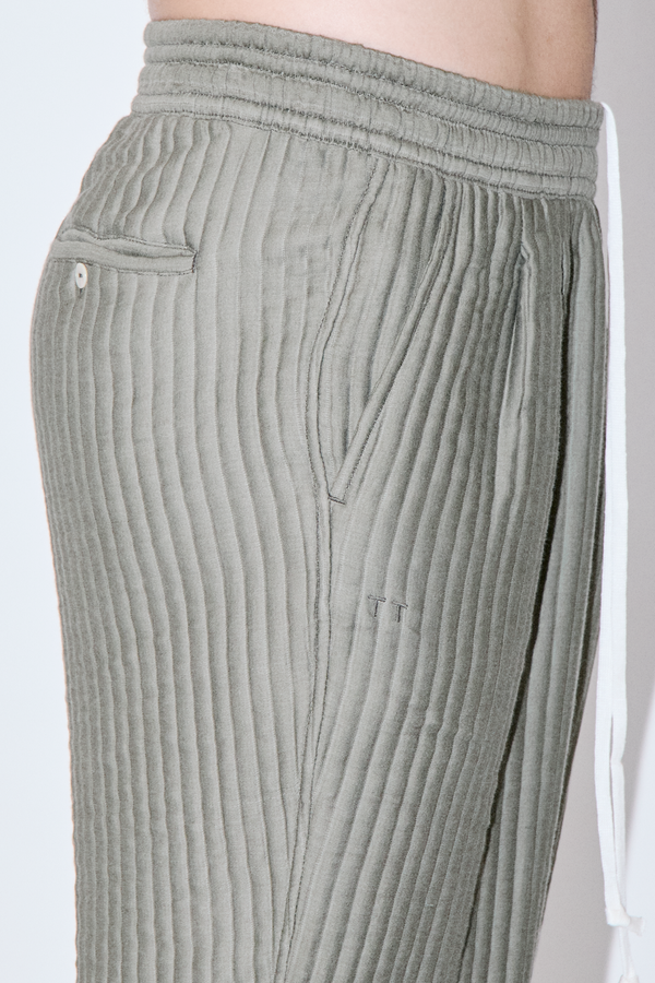 AirCloud Khaki Cotton Lounge Pants