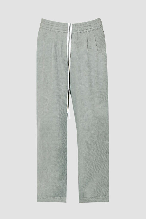 AngelWeave Almond Green Gauze Lounge Pants