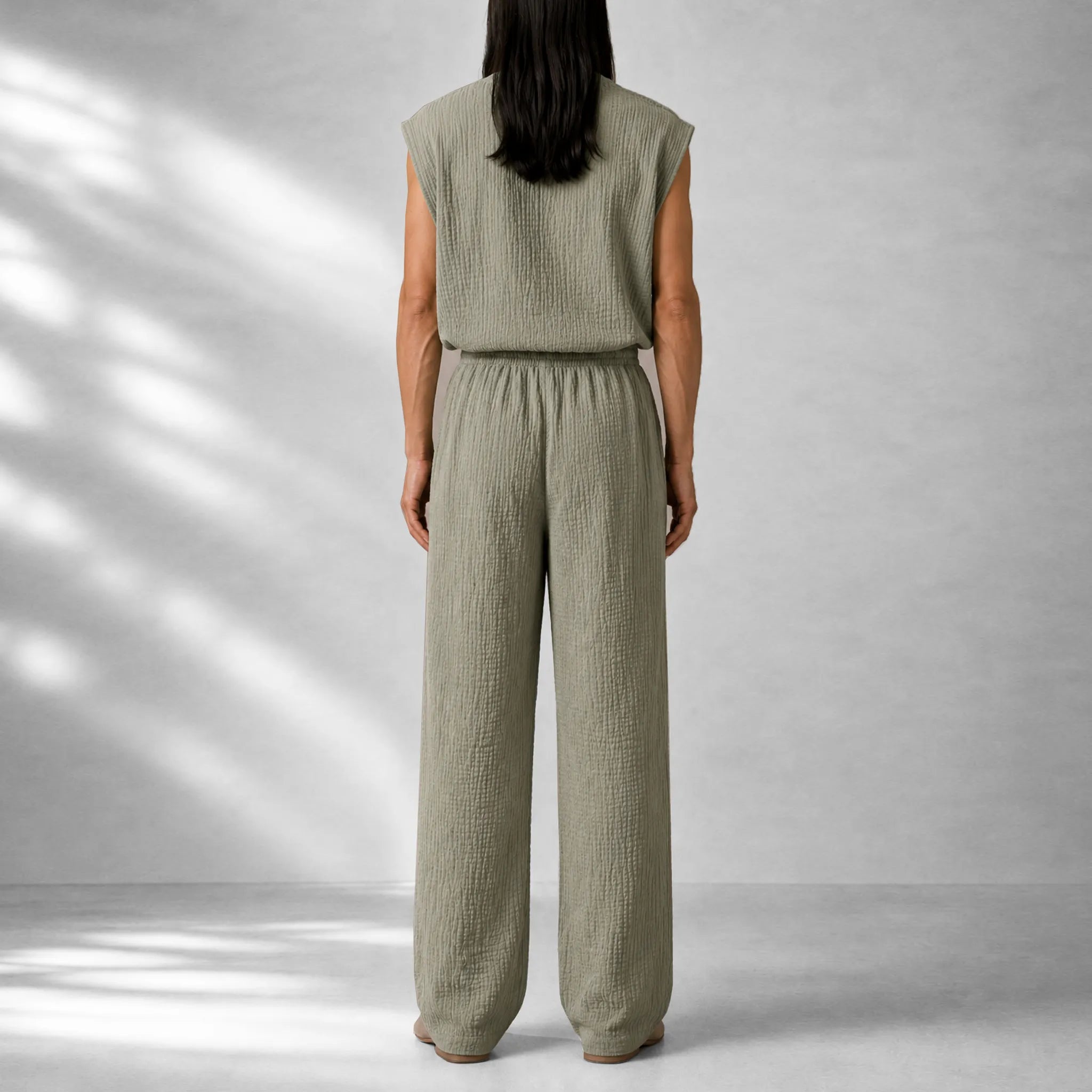 AngelWeave Khaki Gauze