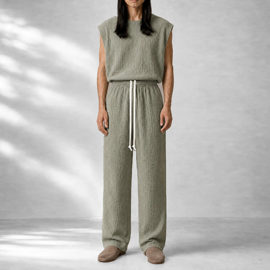 AngelWeave Khaki Gauze