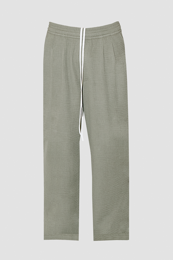 AngelWeave Khaki Gauze Lounge Pants