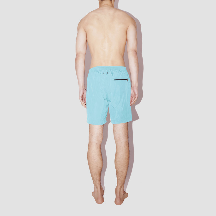 AquaSilk Blue Classic Swim Shorts