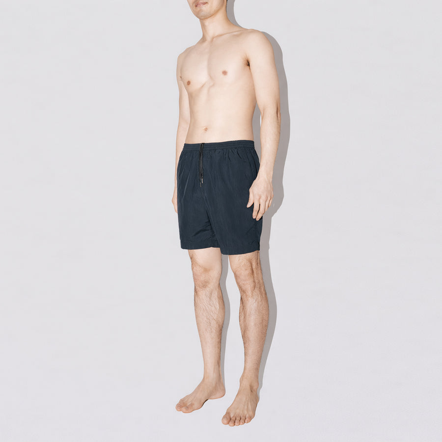 AquaSilk Dark Navy Classic Swim Shorts