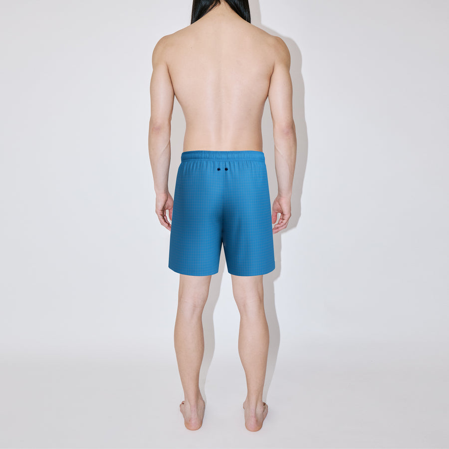 AzureGrid Classic Swim Shorts