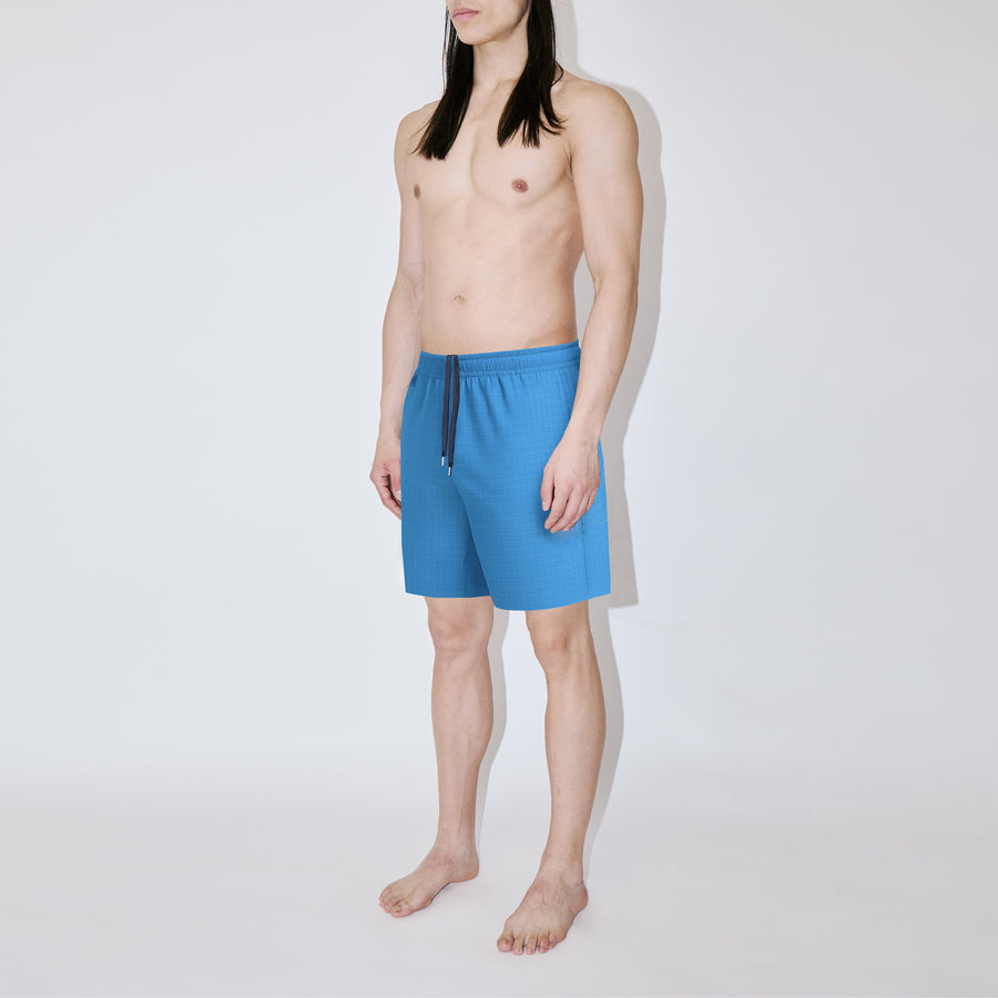 AzureGrid Classic Swim Shorts